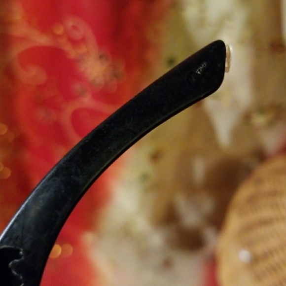 Wide Frame Sunglasses - Skull & Flowers - Picture 6 of 8